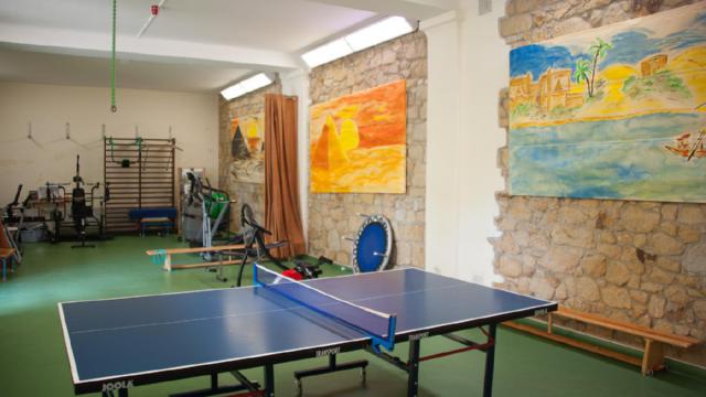 Mehrzweckhalle der Einrichtung